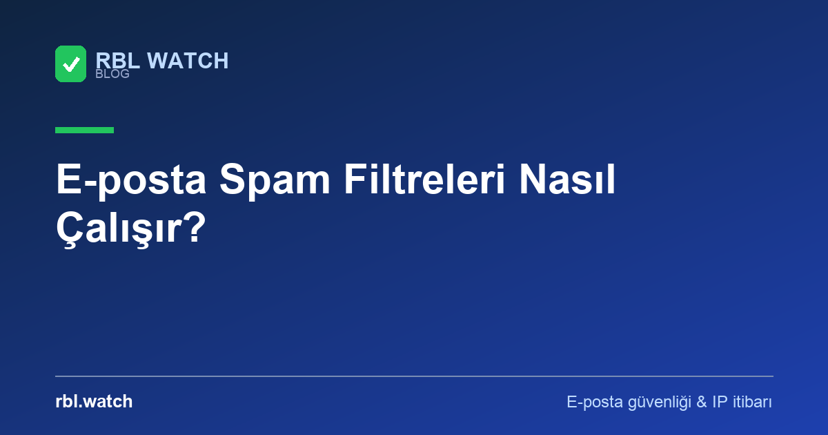 RBL Watch blog görseli — e-posta güvenliği ve IP kara liste