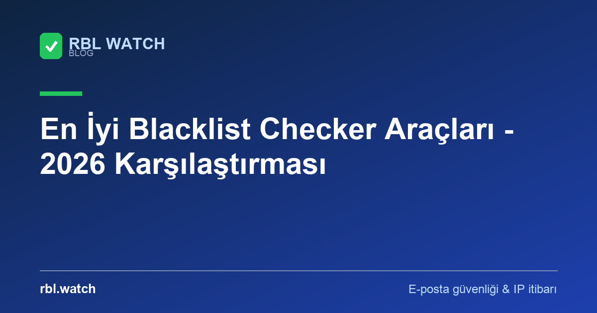 RBL Watch blog görseli — e-posta güvenliği ve IP kara liste