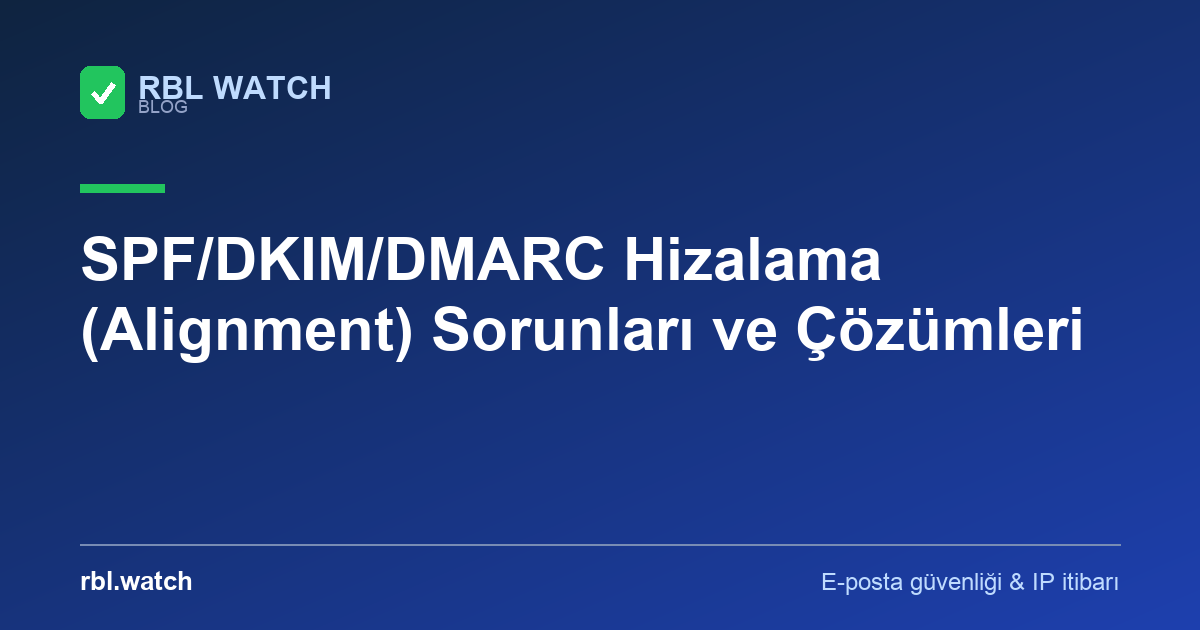 RBL Watch blog görseli — e-posta güvenliği ve IP kara liste